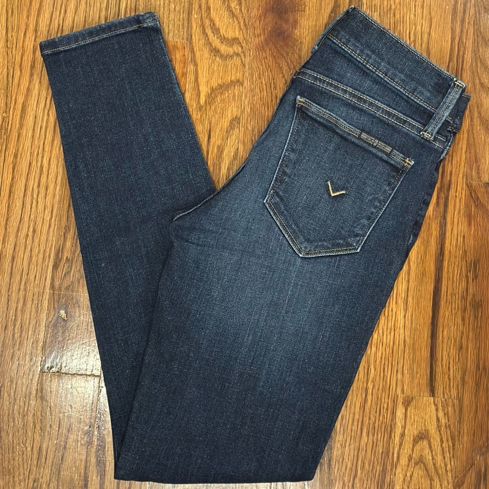 Hudson Natalie Mortal Ankle Skinny Jeans size 25